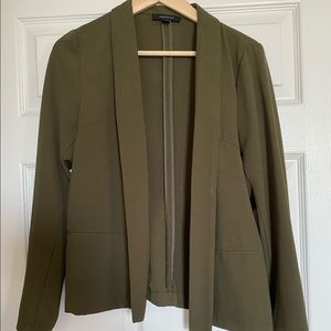 Olive green very light blazer size medium